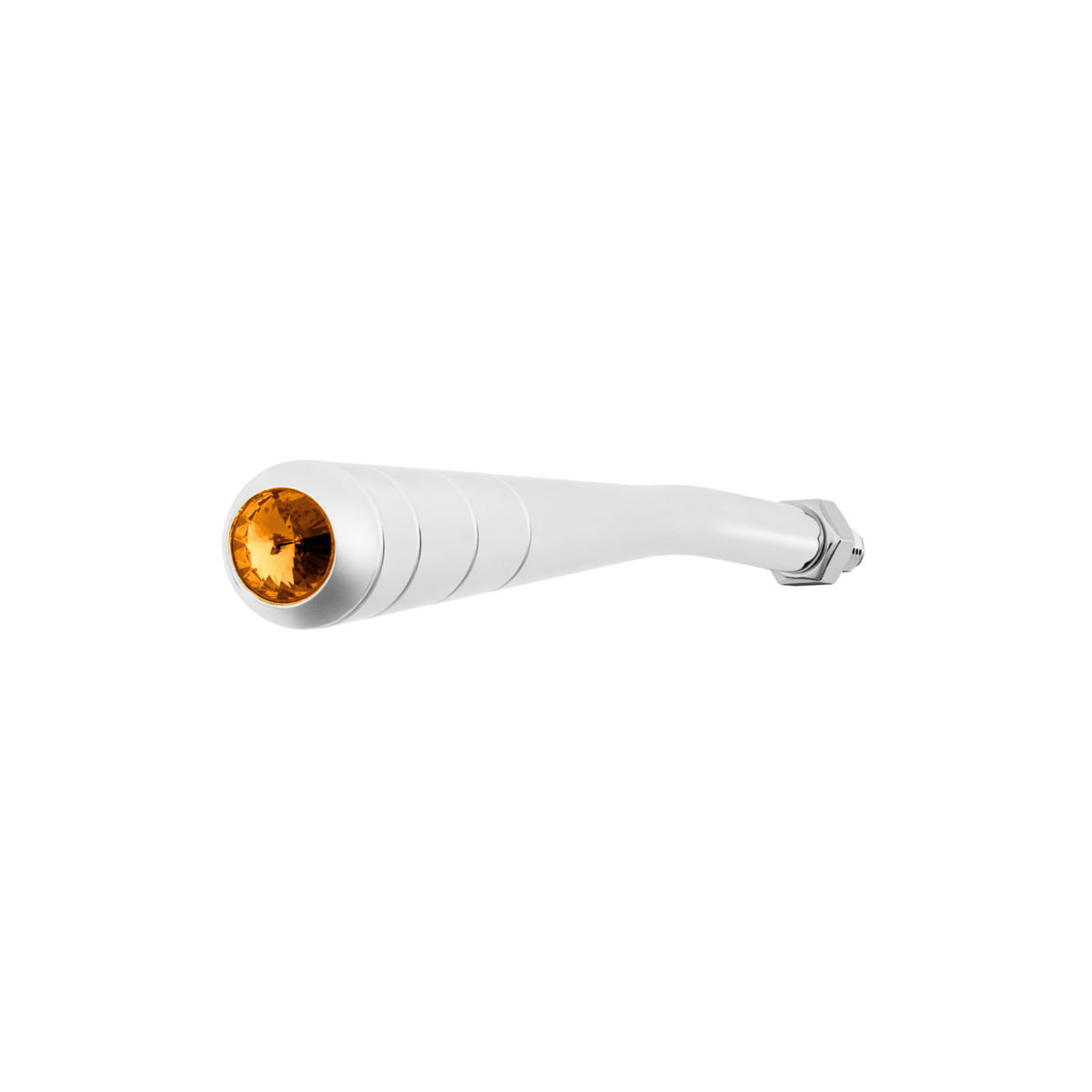 7" Trailer Brake Handle With Amber Crystal