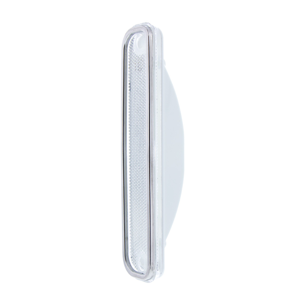 Side Marker Light With Stainless Steel Trim For 1973-80 Chevy Truck, Clear Lens