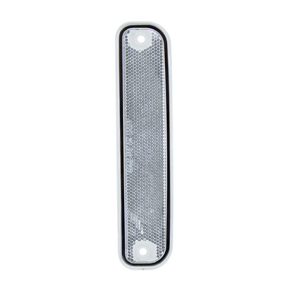 Side Marker Light With Stainless Steel Trim For 1973-80 Chevy Truck, Clear Lens