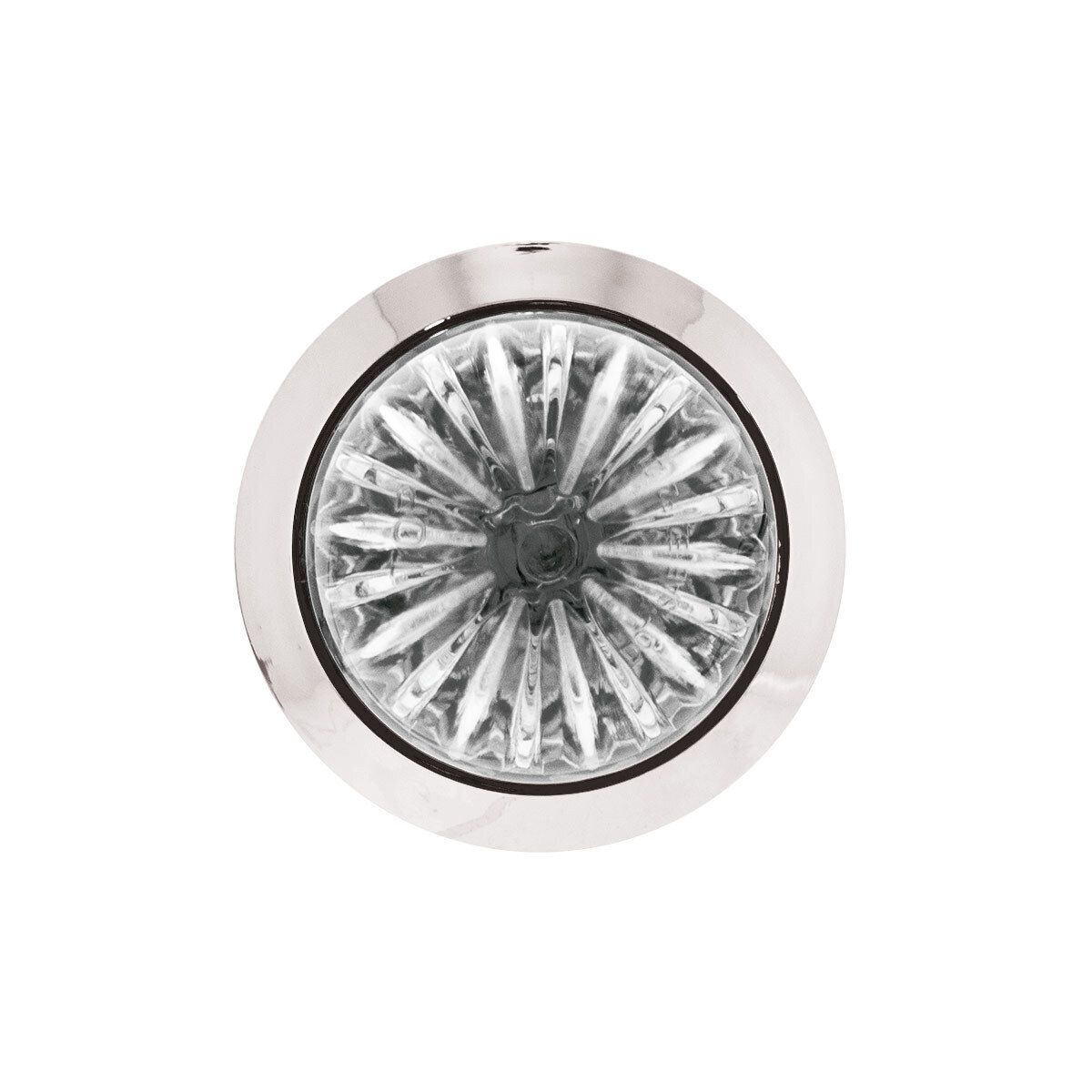 Double Fury 4 LED 1-1/8" Watermelon Clearance/Marker Light- Amber & Purple LED/ Clear Lens