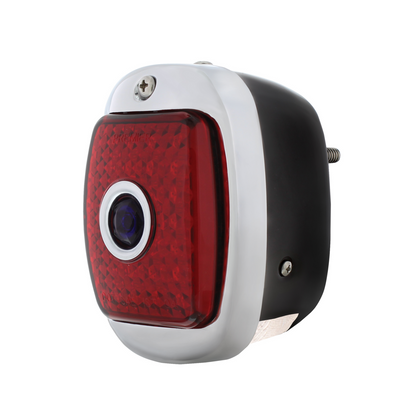 23 LED Tail Light Assembly With 6 LED LP Light, Black Housing, & Blue Dot For 1940-53 Chevy & GMC Truck - L/H