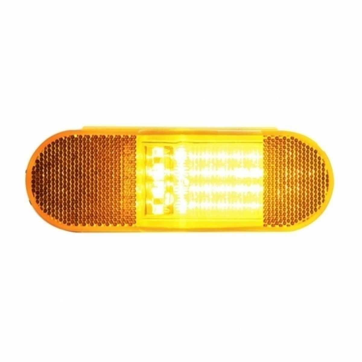 28 LED Mid-Trailer Turn Signal Light - Amber LED/Amber Lens (Bulk)