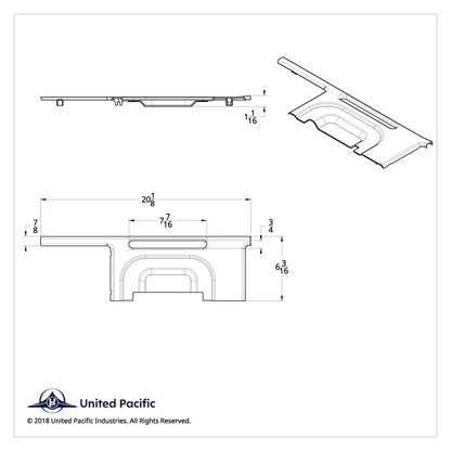 Dash Warning Light Panel Trim For 2006-2022 Peterbilt