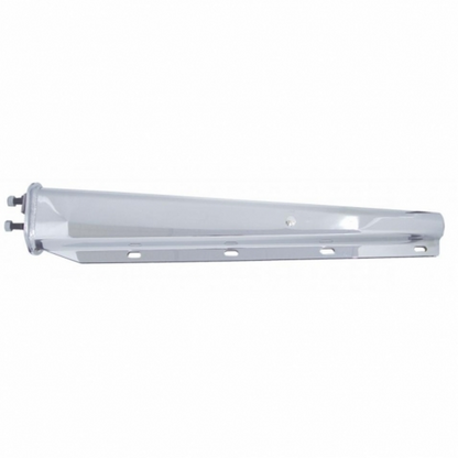 30" Chrome Heavy Duty Mud Flap Hangers - 1-1/8" Bolt Pattern (Pair)