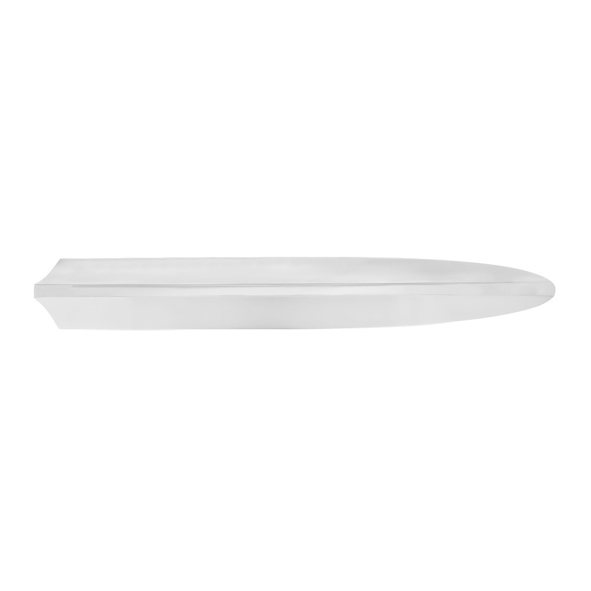 Steel Quarter Panel Top Fin Molding, Short For 1957 Chevy 210/150