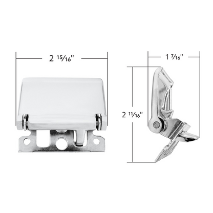 Chrome Interior Door Handle For 1968-1977 Ford Bronco-L/H