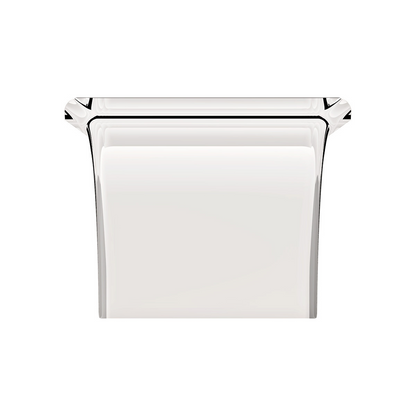 66" 430 Stainless Steel (16ga) Roll Formed Edge Smooth Half Fender - SS Series (Pair)