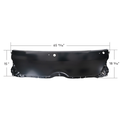 Black Front Panel For 2016-2020 Hino 155/195