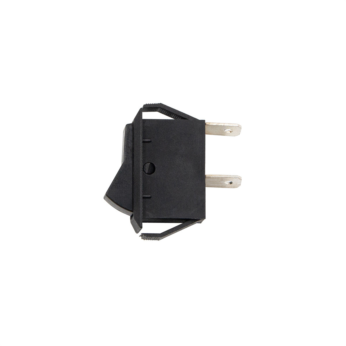 Black Non-Illum Rocker 16 Amp 12V S.P.S.T. On/Off 1 Pc.