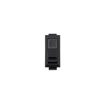 Black Non-Illum Rocker 16 Amp 12V S.P.S.T. On/Off 1 Pc.