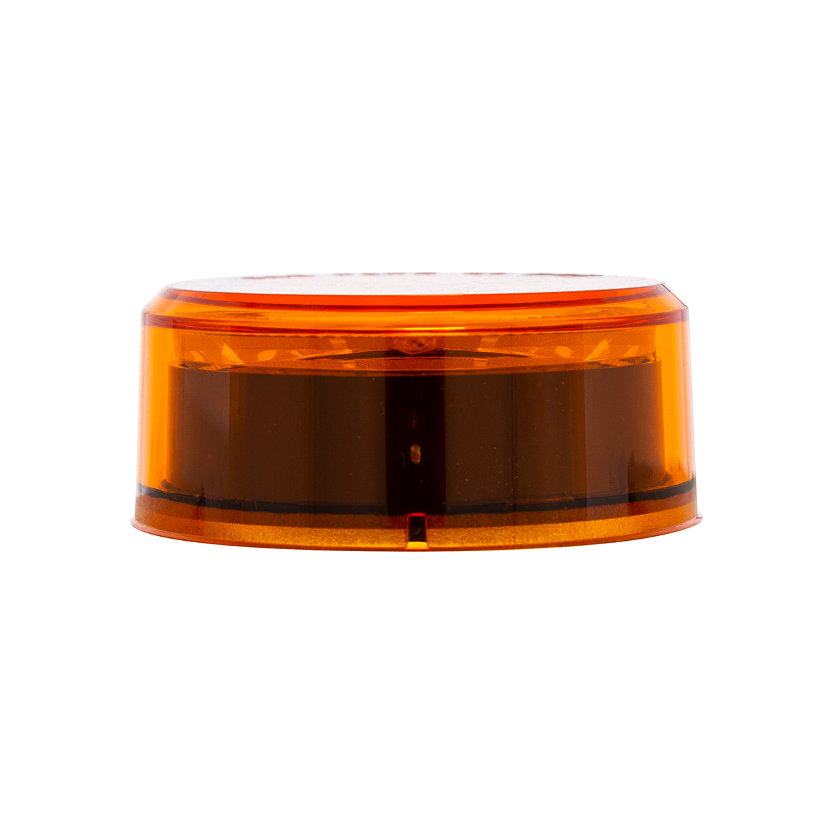 Abyss 4 LED 2" Round Clearance/Marker Light - Amber LED/Amber Lens