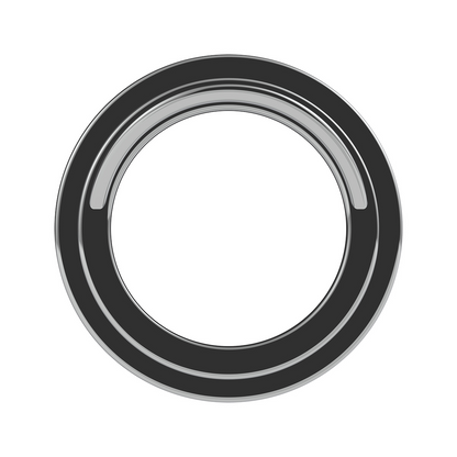 Chrome Plastic Small Gauge Cover With Visor For Freightliner
