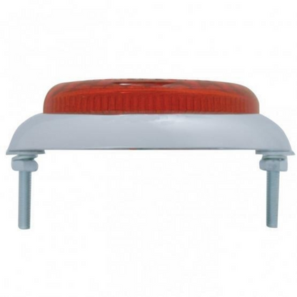 17 LED Vintage Style Round Tail Light With Flush Bezel For 1939 Chevy Passenger Car