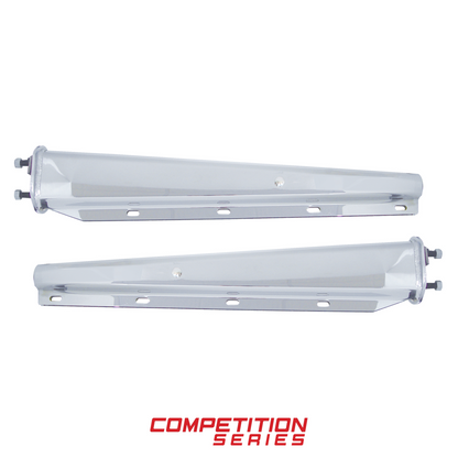 30" 430SS Heavy Duty Mud Flap Hangers - 2.5" Bolt Pattern - Competition Series (Pair)
