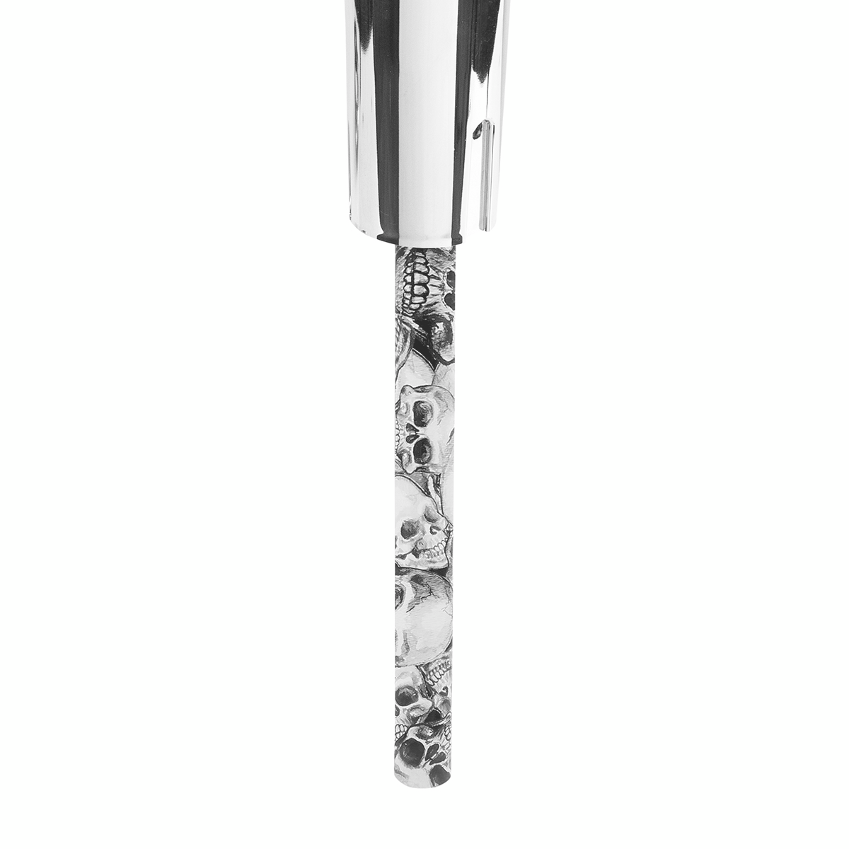 12" Skull Pattern Shifter Shaft Extension