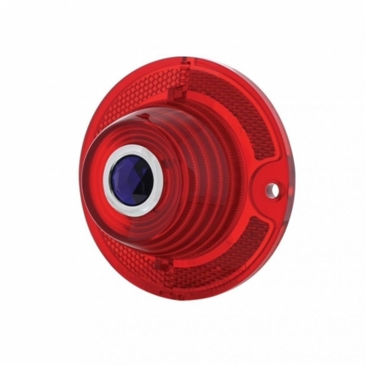 Tail Light Lens With Blue Dot For 1962 Chevy Passenger Car