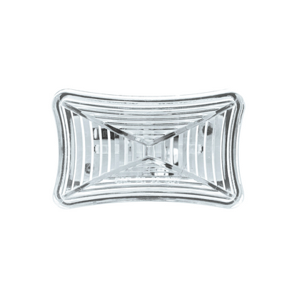 3 LED Rectangular Auxiliary Light-White LED/Clear Lens