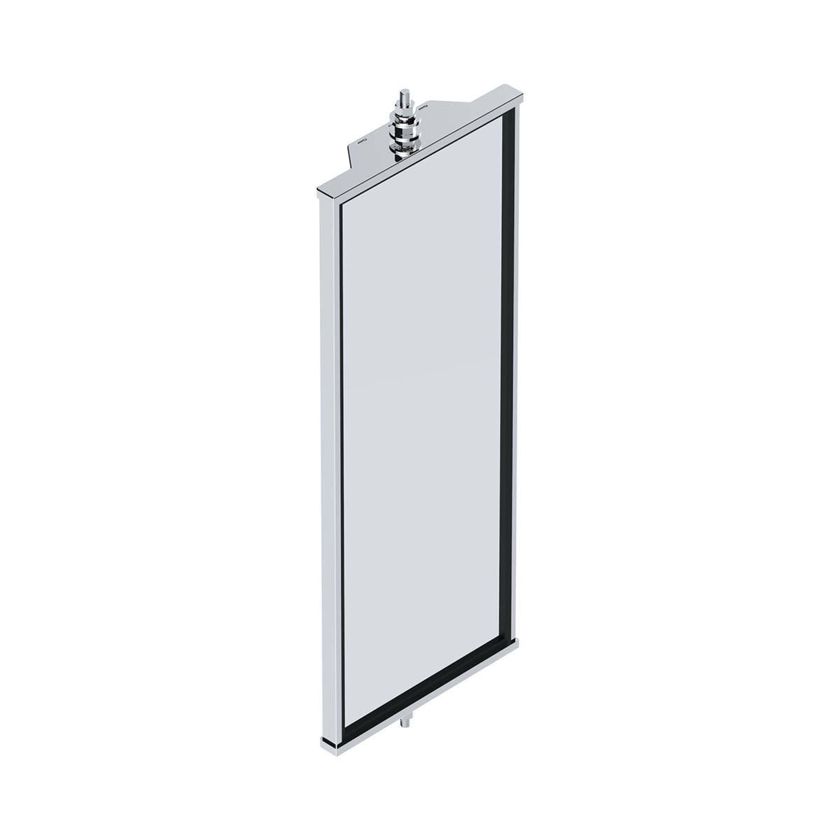 6" X 16" 430 Stainless Steel West Coast Mirror - Non Heated