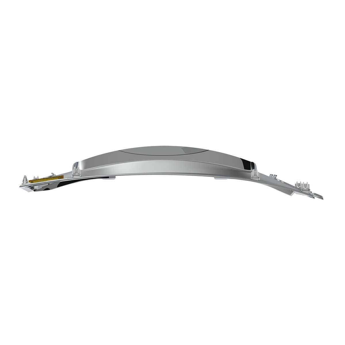 Chrome Plastic Center Dash Instrument Bezel For 2018-2023 Freightliner Cascadia