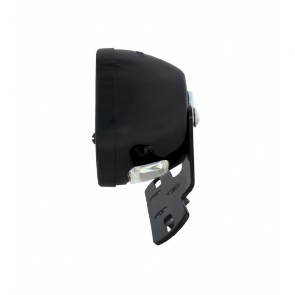DUO Lamp Motorcycle Rear Fender Tail Light With Red Glass Lens