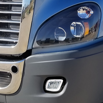 LED Fog Light With LED Position Light For 2008-2017 FL Cascadia- Driver -Competition Series