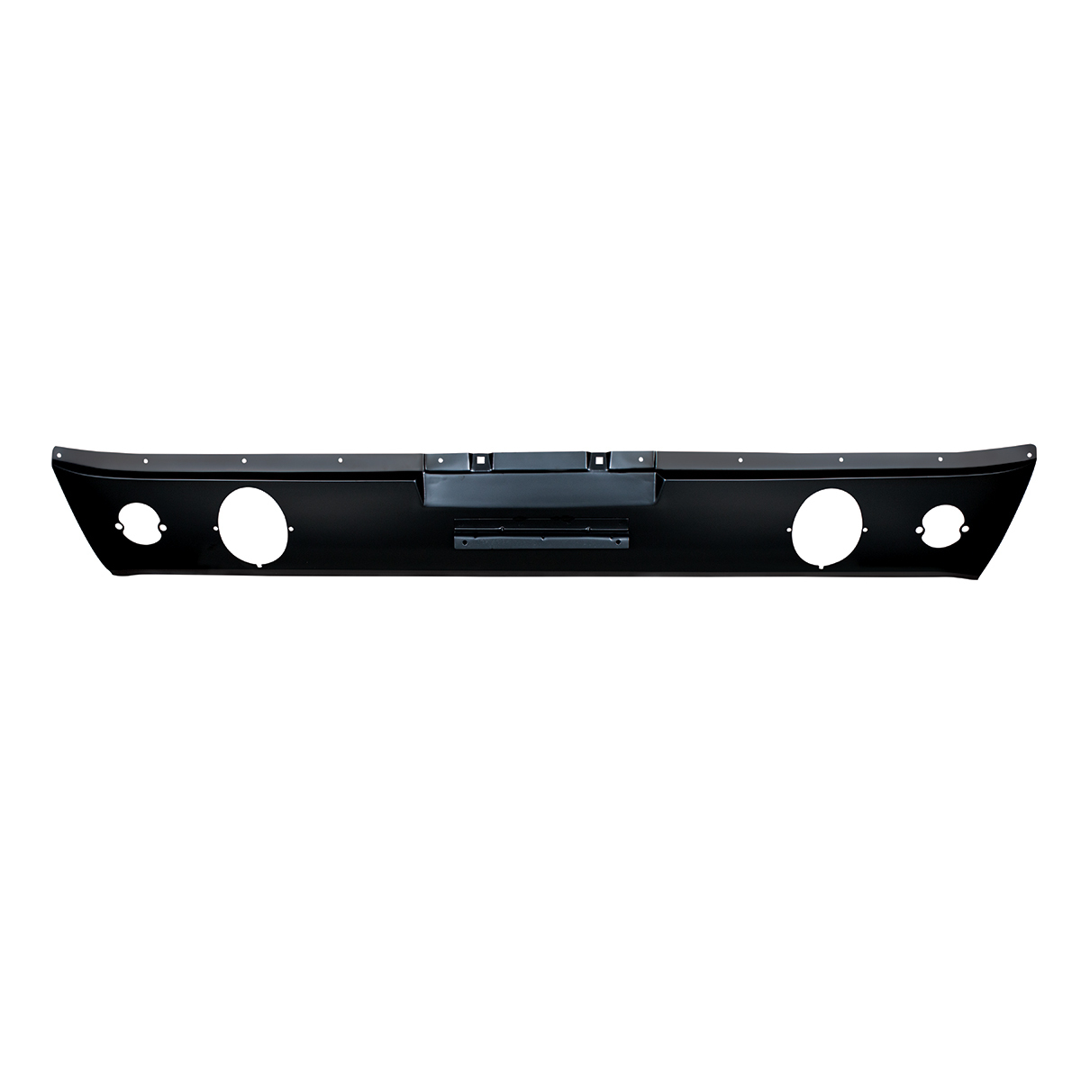 Rear Valance With Backup Light & Dual Exhaust Cutout For 1964.5-66 Ford Mustang GT