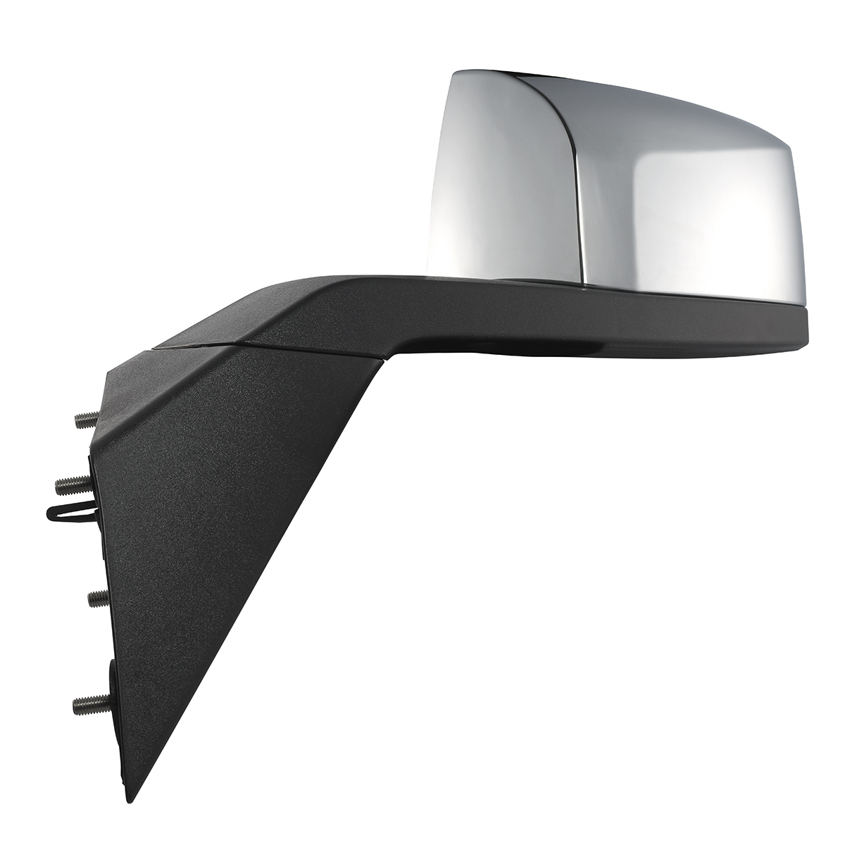 Chrome Hood Mirror Assembly For 2004-2014 Volvo VN/VNL - Driver