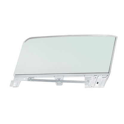 Complete Tinted Door Glass Assembly For 1967-68 Mustang Convertible - R/H