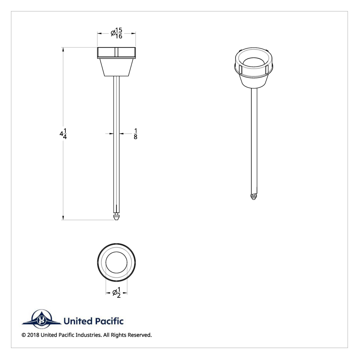 Headlight Switch Rod & Knob For 1957 Chevy Passenger Car