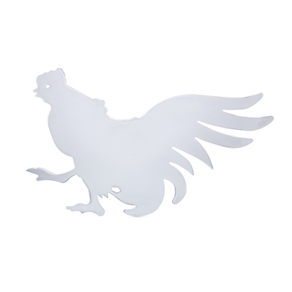 6" X 10" Chicken Cutout - Facing Left