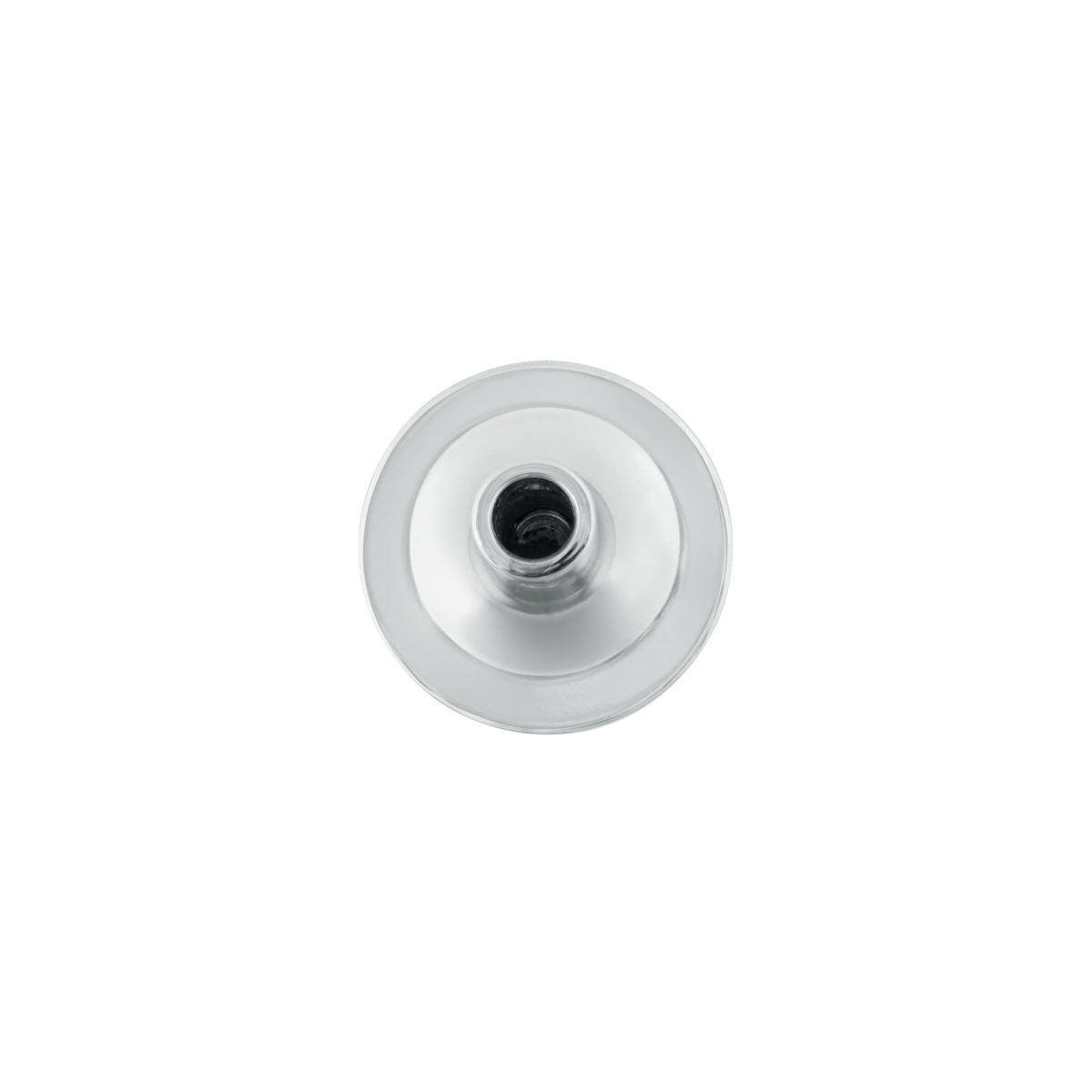 "Tractor" Long Air Valve Knob - Silver Glossy Sticker