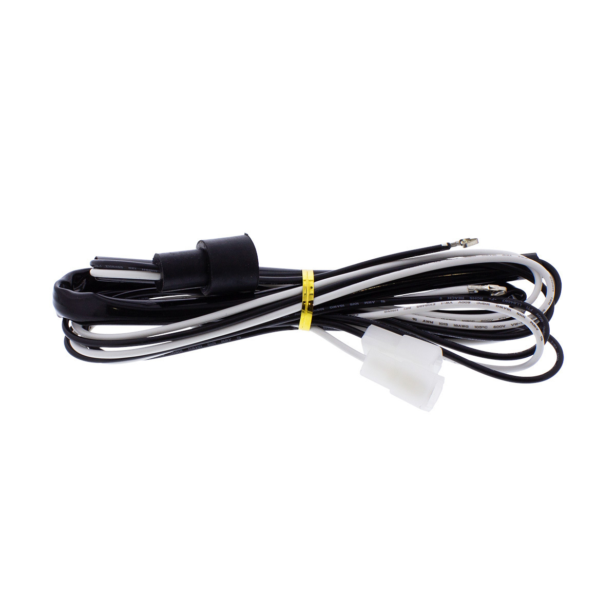 7' Long 18-AWG Wiring With Insulated Push-On Type Male Terminals