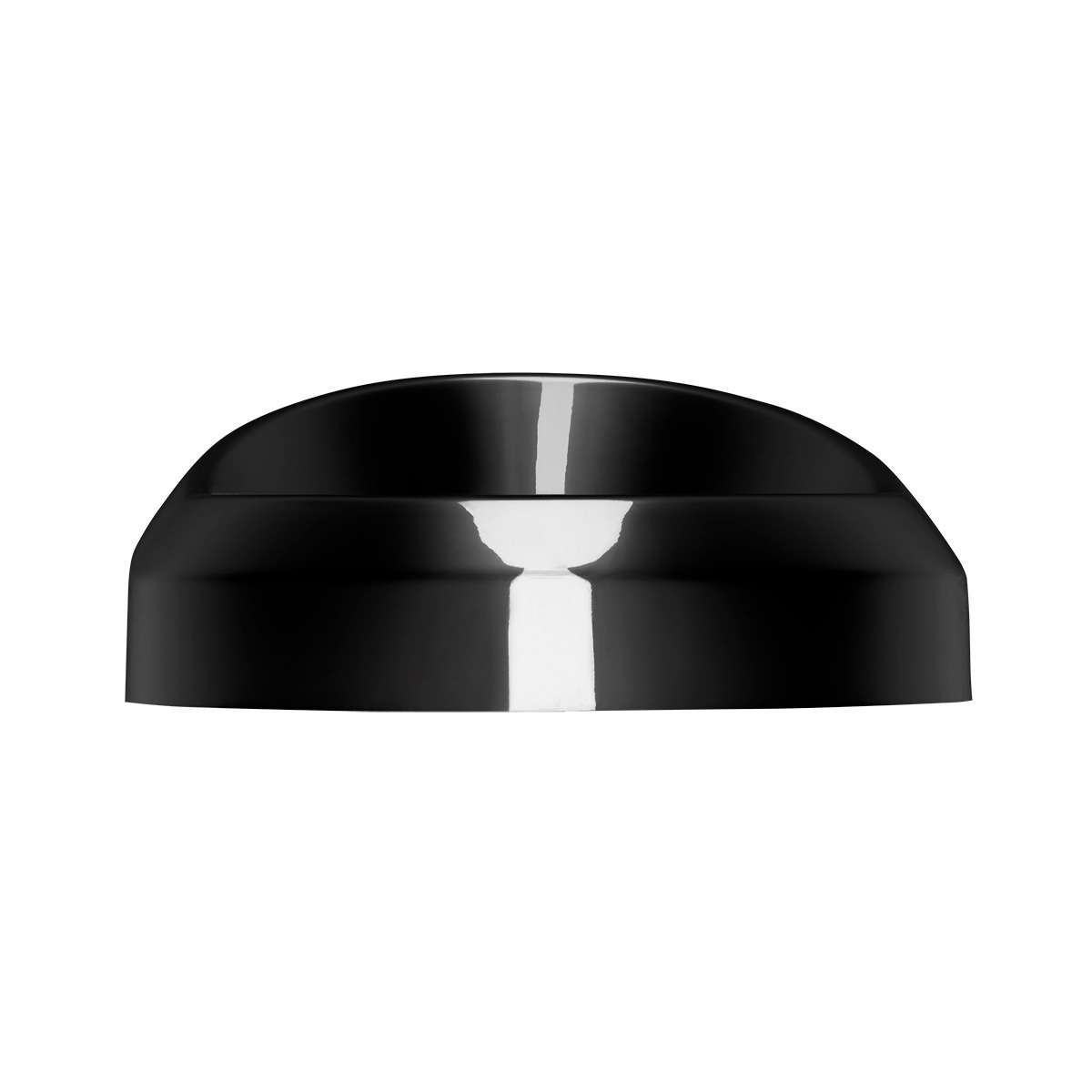 Candy Color Small Gauge Cover With Visor-Glossy Black