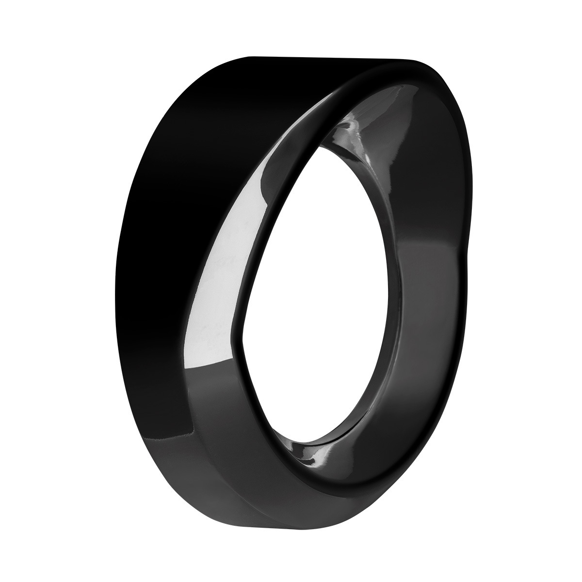 Candy Color Small Gauge Cover With Visor-Glossy Black
