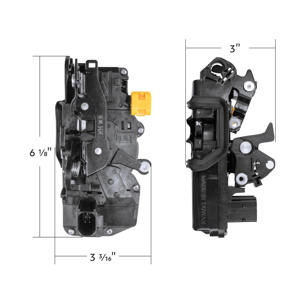 Door Latch Assembly For Peterbilt (5 Pin Motor)-Passenger