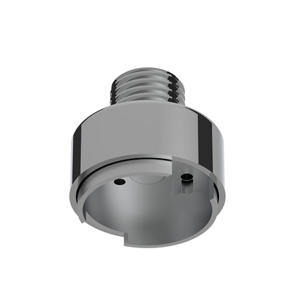 M30X3.5 Thread-On Gearshift Knob Chrome Mounting Adapter For Eaton Fuller Style 9/10 Speed - Vertical (Bulk)