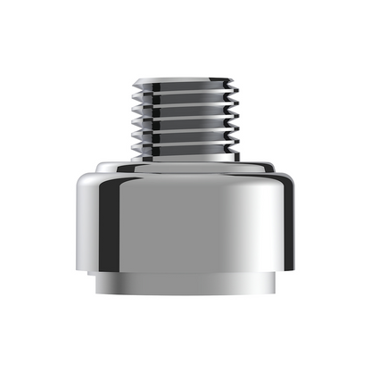M30X3.5 Thread-On Gearshift Knob Chrome Mounting Adapter For Eaton Fuller Style 9/10 Speed - Vertical (Bulk)