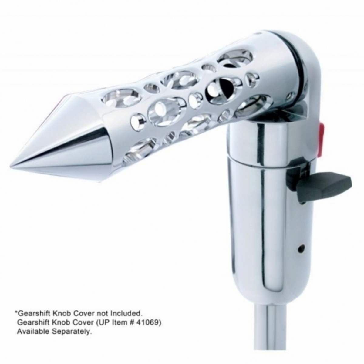 Daytona Spike Gearshift Knob With 13/15/18 Speed Adapter - Chrome/Horizontal