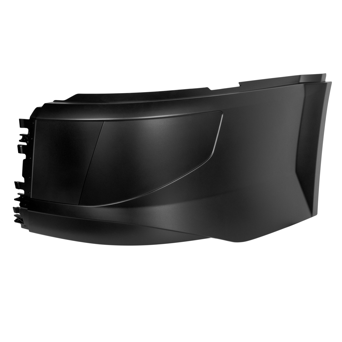 Bumper End Without Fog Light For 2015-2017 Volvo VNL With Aero Style Bumper - Driver