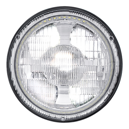 ULTRALIT - High Power LED 7" Projection Light With Dual Color LED Halo & Classic Style Lens