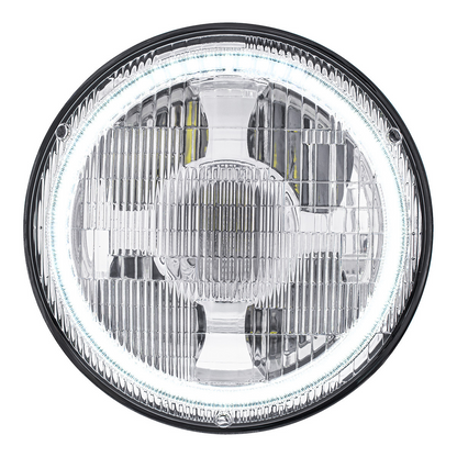 ULTRALIT - High Power LED 7" Projection Light With Dual Color LED Halo & Classic Style Lens
