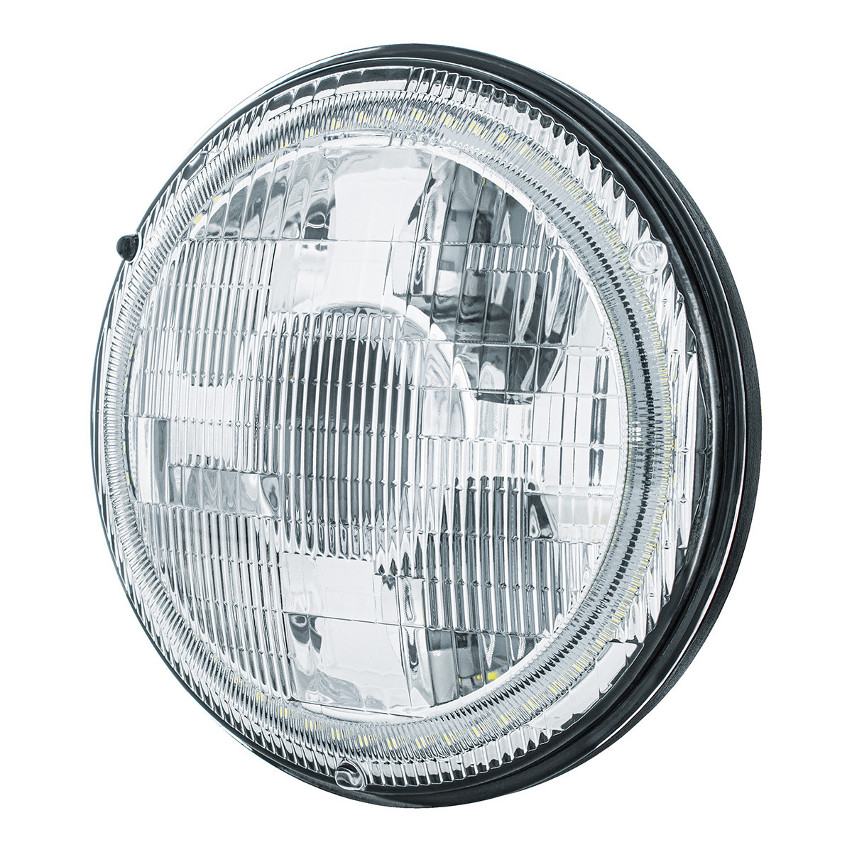 ULTRALIT - High Power LED 7" Projection Light With Dual Color LED Halo & Classic Style Lens