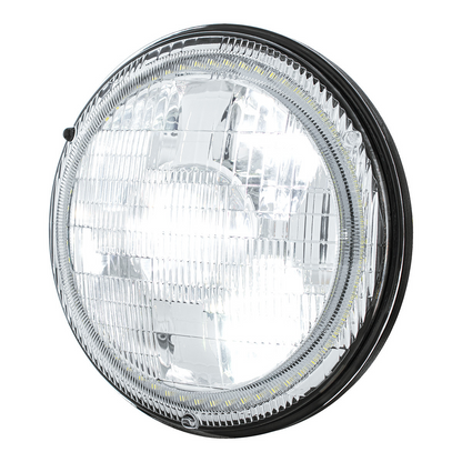 ULTRALIT - High Power LED 7" Projection Light With Dual Color LED Halo & Classic Style Lens