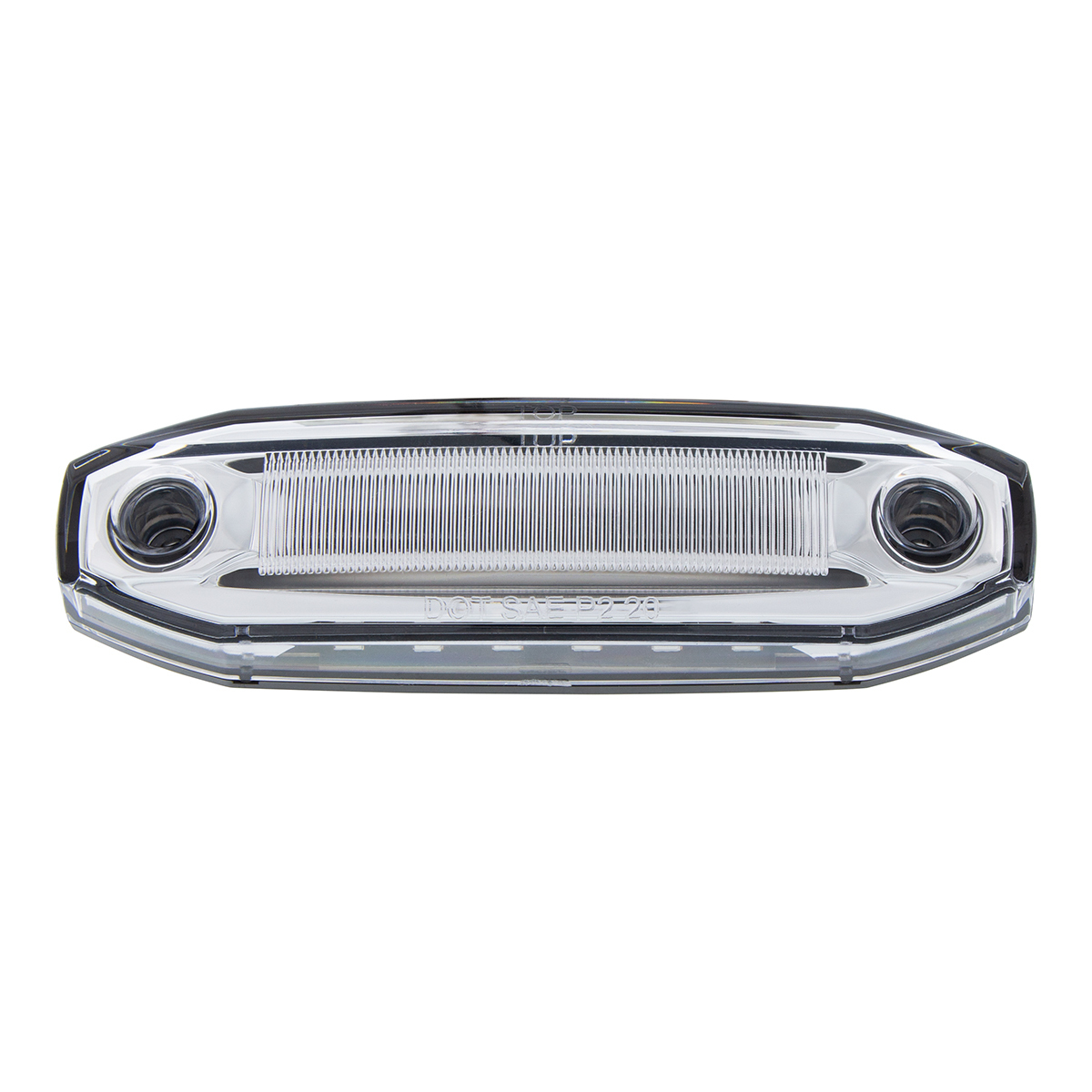 6 Red LED Light (Clearance/Marker) With 6 Blue LED Side Ditch Light