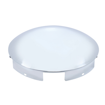 5 Even Notched Chrome Dome Front Hubcap - 1" Lip