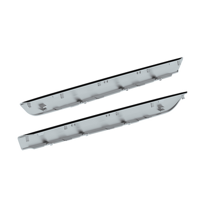 Chrome Plastic Door Grab Handle Covers For 2018-2026 Freightliner Cascadia (Pair)