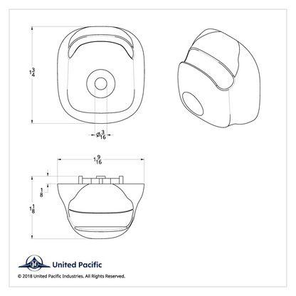 Sun Visor Hook For 2006+ Peterbilt (2-Pack)