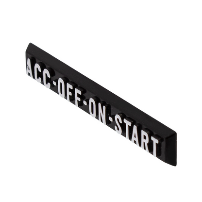 ACC-OFF-ON-START Ignition Plate for 1967-1972 Chevrolet & GMC Truck