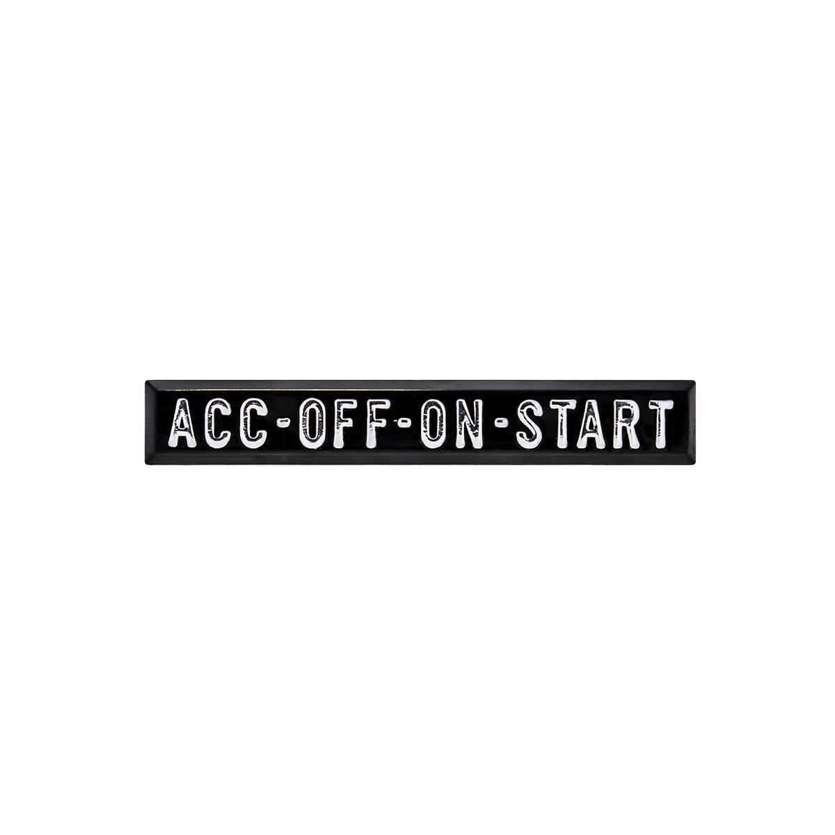ACC-OFF-ON-START Ignition Plate for 1967-1972 Chevrolet & GMC Truck