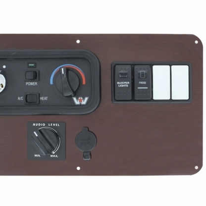 Chrome Dash Switch Blank For Western Star